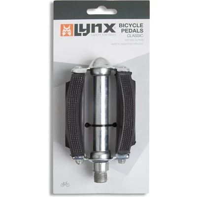 Afbeelding van Lynx Platformpedalen Classic Stadsfiets 9/16 Inch Zwart Per Set