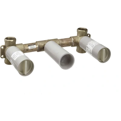 Afbeelding van Hansgrohe inbouwdeel voor 3 gats wastafelkraan wandmontage