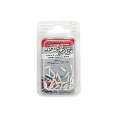 Afbeelding van Albatros Artificial Baits Pinky&#039;s (30 pcs) Kleur : White