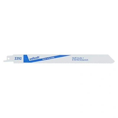 Afbeelding van Wolfcraft 2292000 2 reciprozaagbladen Zaagbladlengte 228 mm stuk(s)