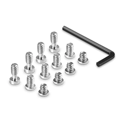 Afbeelding van SMALLRIG 1/4 inch schroefpak (12 stuks) met inbussleutel voor camerastatief enz. 1713