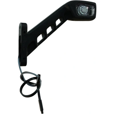 Afbeelding van Contourlamp WAS 238P/W48 Rood / wit oranje, rechts, DC kabel 500mm., 2x0,75mm² Contourverlichting (Oranje,Wit)