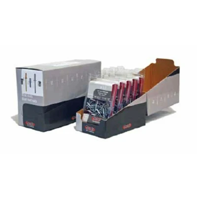 Afbeelding van Masterfix Blindklinkmoer M8x17,5mm staal open cilinderkop (Per 50 stuks)
