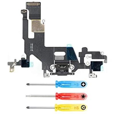 Afbeelding van MMOBIEL Dock Connector voor iPhone 11 6.1 inch 2019 Incl. Schroevendraaiers Wit