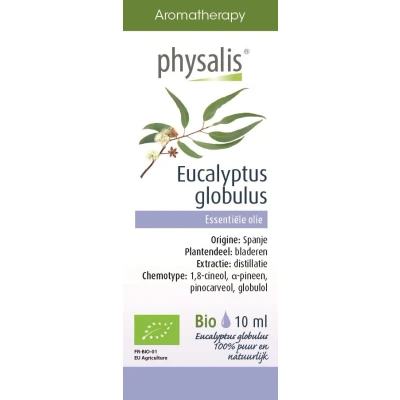 Afbeelding van Physalis Eucalyptus Globulus Olie Bio 10ml