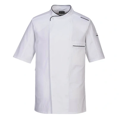 Afbeelding van Kent Koksjas maat XL, White