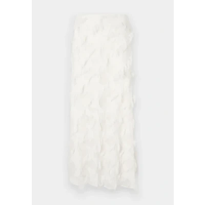 Afbeelding van Bruuns Bazaar Wanna Skirt Maxirok, Dames, Maat: 38, Off white