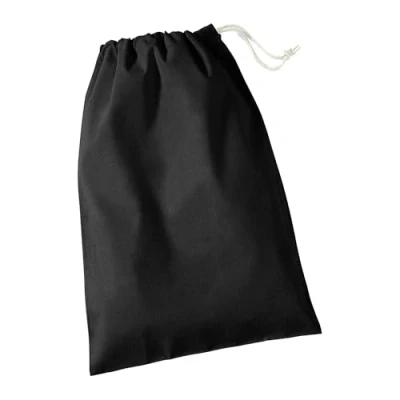 Afbeelding van Westford Mill Cotton Stuff Bag WM115 Black M (30 x 45 cm)