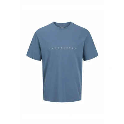 Afbeelding van Jack &amp; Jones PLUS SIZE LOGO Tshirt print, Heren, Maat: 5XL, Oceanview