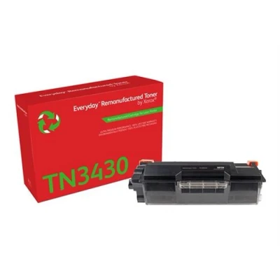 Image de Xerox Noir compatible cartouche de toner (alternative pour : Brother TN3430) pour HL L5000, L5050, L5100, L5200, L6450, MFC L5700, L5750, L6800, L6900, L6950, L6970
