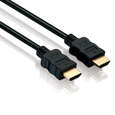Afbeelding van conecto High Speed HDMI kabel met Ethernet (vergulde stekker, Full HD 1080p, 3D, UHD, 4K) 2,0m