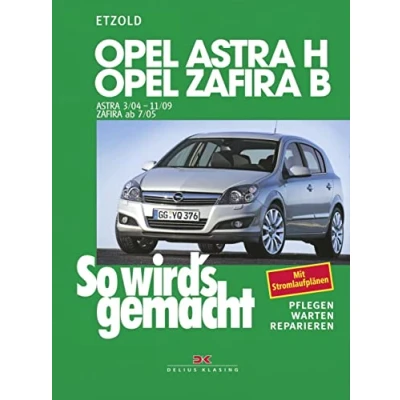 Afbeelding van So wird&#039;s gemacht. Opel Astra H (ab 3/2004) + Zafira B 7/05)