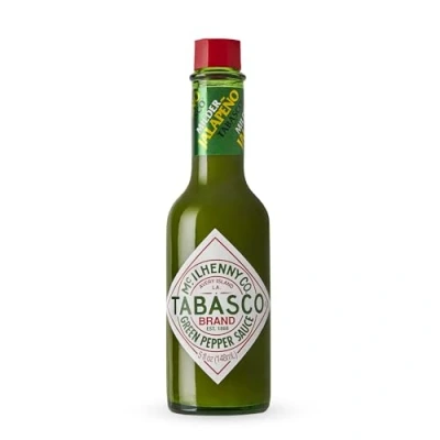 Afbeelding van Tabasco Jalapeño Saus 150 ml 0,15 l scherpe chilisaus 100% natuurlijke glazen fles