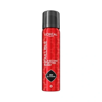 Image de L&#039;Oréal Paris Spray Fixateur de maquillage Infaillible Pour un sans transfert en 3 secondes 75ML