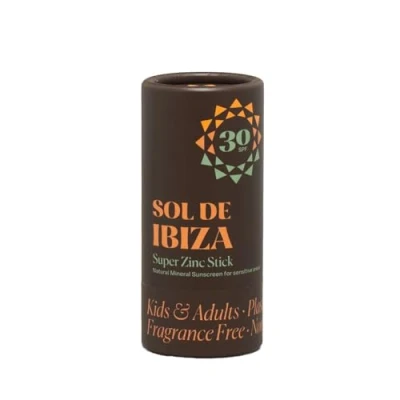 Afbeelding van SOL DE IBIZA Face Body Zonbeschermende Super Zink Stick 45g SPF30