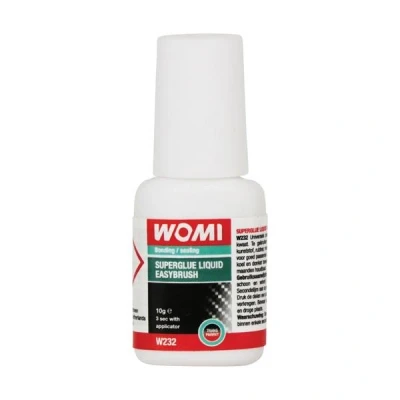 Afbeelding van Womi W232 Superglue Liquid Easybrush Transparant 10g 5570232