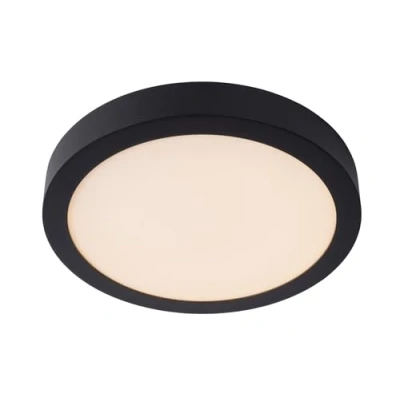 Afbeelding van Lucide Brice Plafondlamp 30 Cm Zwart