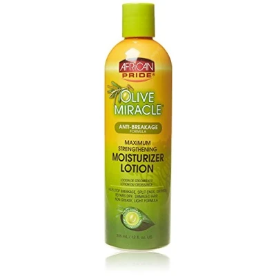 Afbeelding van African Pride Olive Miracle Hydraterende Lotion, 355 ml