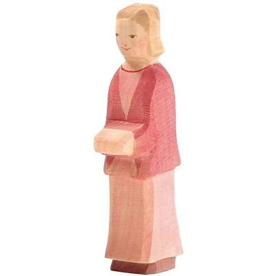 Afbeelding van Ostheimer moeder roze jurk 15 cm