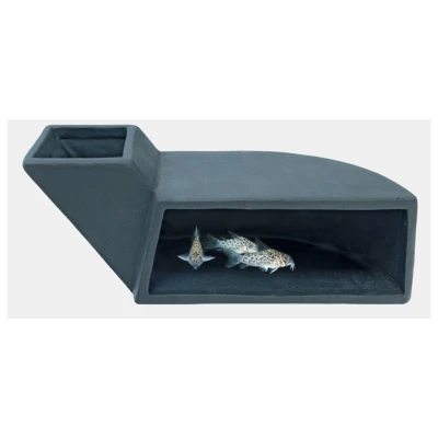 Afbeelding van Superfish Ondergrondse Visgrot Aquarium Ornament M