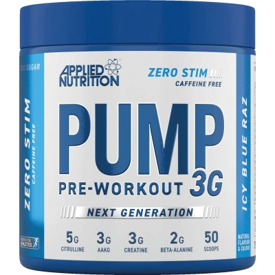 Afbeelding van Applied Nutrition Pump 3G Zero 375gr Icy Blue Raz