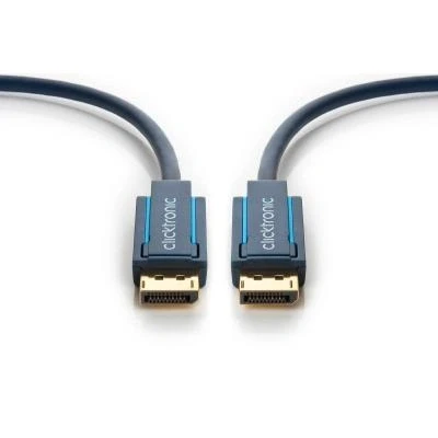 Image de Clicktronic 70714 câble 7.5 m bleu