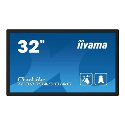 Image de iiyama ProLite TF3239AS B1AG Classe de diagonale 32&quot; (31.5&quot; visualisable) écran LCD rétro éclairé par LED signalisation numérique avec lecteur média intégré et tactile (multipoint) Android 1080p 1920 x 1080 noir