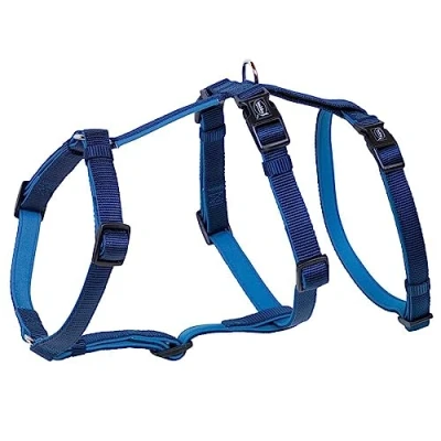 Afbeelding van Nobby Blauwe HondenTuig Hals 48 67 cm, Borst 75 100 cm Maat l/XL