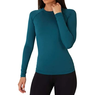 Afbeelding van SuperThermal Compressietop met Lange Mouwen voor Dames Atlantic Deep (Blauw)