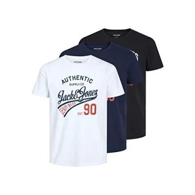 Image de Jack &amp; Jones T Shirt Homme, Schwarz, XS