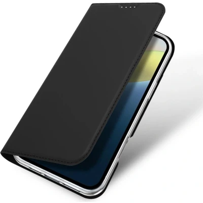 Afbeelding van Dux Ducis Skin Pro Series Hoesje Geschikt voor Apple iPhone 16 Plus Book Case met Pasjeshouder Portemonnee Standaard Zwart