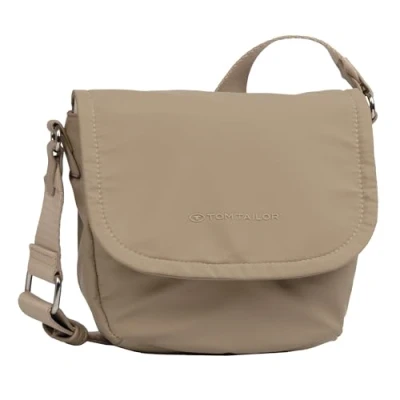 Afbeelding van TOM TAILOR Schoudertas Sansa Flap Bag no Zip Taupe