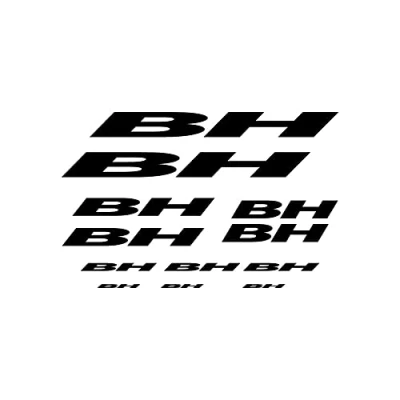 Afbeelding van Stickers voor fietsframe BH model 2 Star Sam