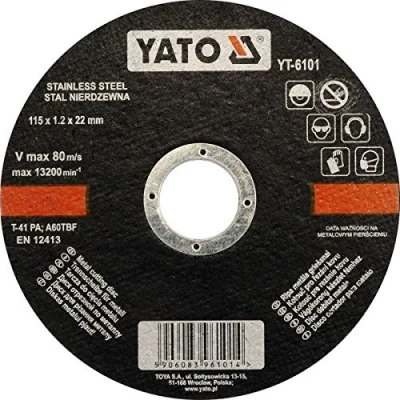 Afbeelding van YATO YT 6101 Snijschijf, haakse slijper 1.2 13200 22