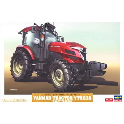 Afbeelding van 1:35 Hasegawa 66108 Yanmar Tractor YT5113A Robot Plastic Modelbouwpakket