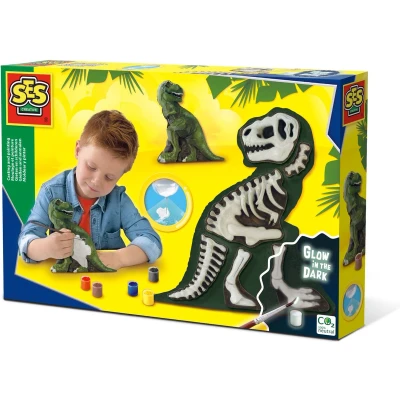 Afbeelding van Ses Creative Gips Gieten En Schilderen T Rex