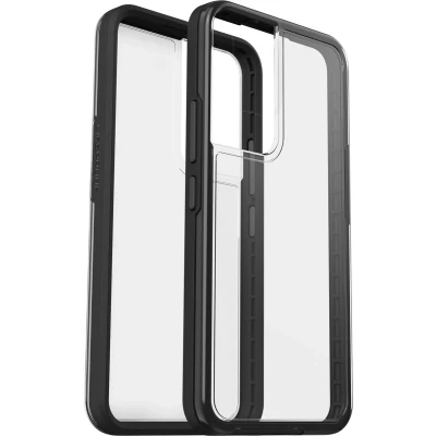 Afbeelding van LifeProof See Samsung Galaxy S22 Hoesje Transparant/zwart