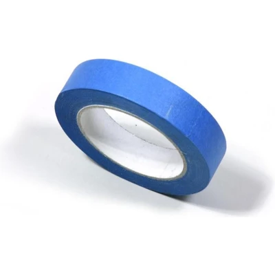 Afbeelding van Professionele Schilderstape Blauw Afplaktape Masking Tape UV 25mm x 50M