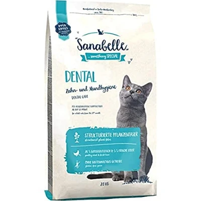 Afbeelding van 2x2kg Dental Sanabelle Kattenvoer
