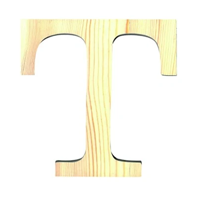 Afbeelding van Artemio houten letter T 11.5 cm