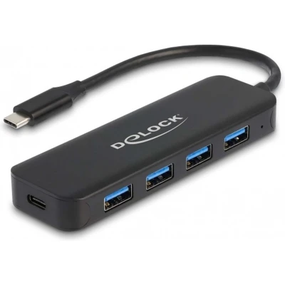 Afbeelding van Delock USB Type C Hub 4 Port 3.2 Gen 1 mit Power Delivery 85 Watt