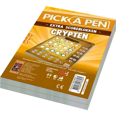 Afbeelding van 999 Games Pick a Pen Crypten Scoreblokken