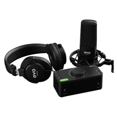 Afbeelding van Audient Start opnamebundel (USB), Audio interface, Zwart