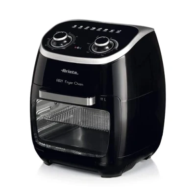 Afbeelding van Ariete 4619/00 Airfryer Oven Hetelucht friteuse 2000W 11 liter 80 tot 200C 8 automatische programma&#039;s 6 accessoires