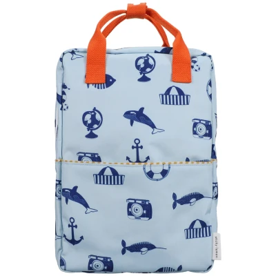 Afbeelding van Sticky Lemon backpack large special edition zissou blue
