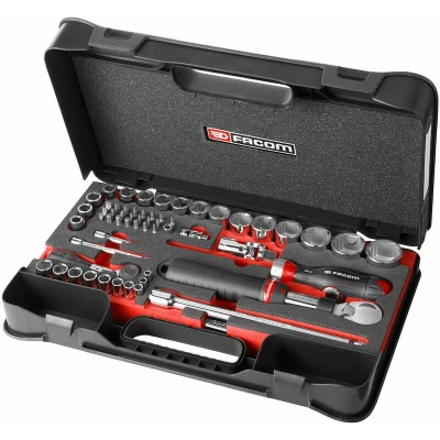 Image de Coffret Mbox serrage/vissage 1/2 et 1/4 OGVGRIP Facom