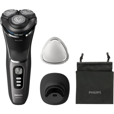 Afbeelding van Philips Shaver Series 3000 S3343/13 Scheerapparaat Voor Mannen Donkergrijs