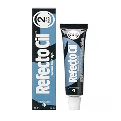Afbeelding van RefectoCil Cream Hair Tint Blue Black .5 oz by