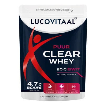 Afbeelding van Lucovitaal Clear whey poeder puur 175g