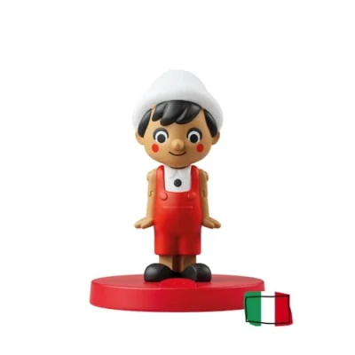 Afbeelding van FABA Sonoro figuur de avonturen van Pinocchio verhalen en sprookjes voor kinderen meisjes 4 tot 6 jaar, speelgoed met educatieve inhoud, Italiaanse versie